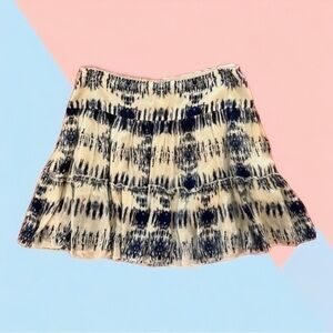 ANTHROPOLOGIE | RAGA XS Tie-Dye Boho Mini Skirt